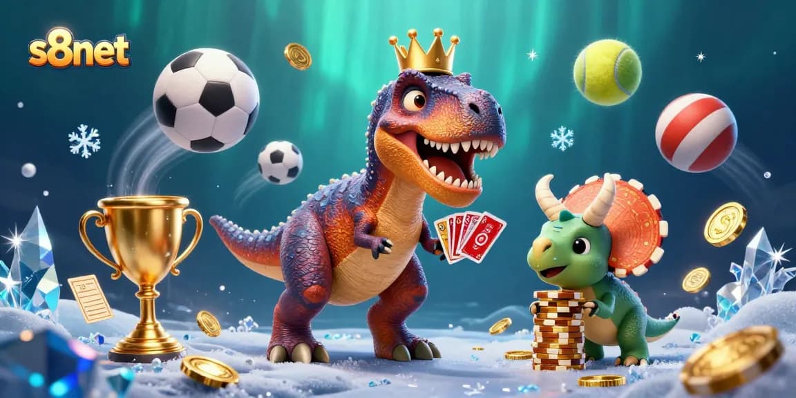 Engage in thrilling gameplay at s8net with vibrant casino elements and fun characters!