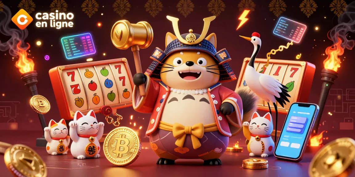 Découvrez une action de jeu captivante au casino en ligne avec des personnages vibrants et des symboles de machines à sous dynamiques.