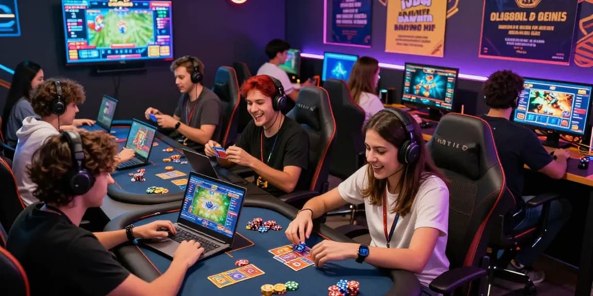Engaging scene of players exploring 68 game bài in an immersive online gaming environment filled with vibrant visuals and excitement.