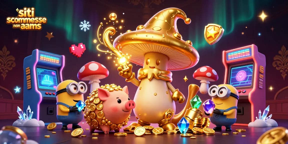 Scopri i siti scommesse non AAMS mentre esplodono monete d'oro e gioielli in un'avventura magica.