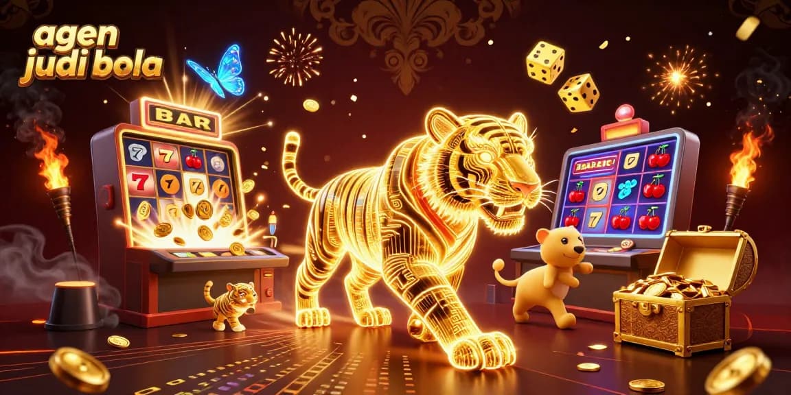 Experience thrilling sports betting action with agen judi bola in a vibrant digital casino.