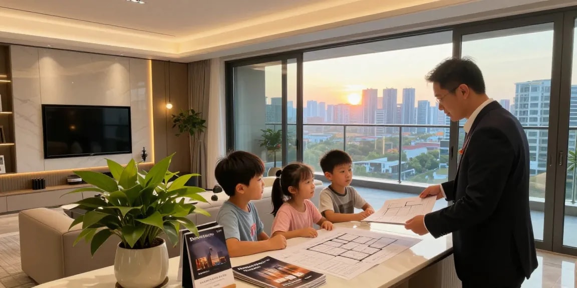Dover Residences Price displayed in a welcoming show flat, showcasing modern interior design.