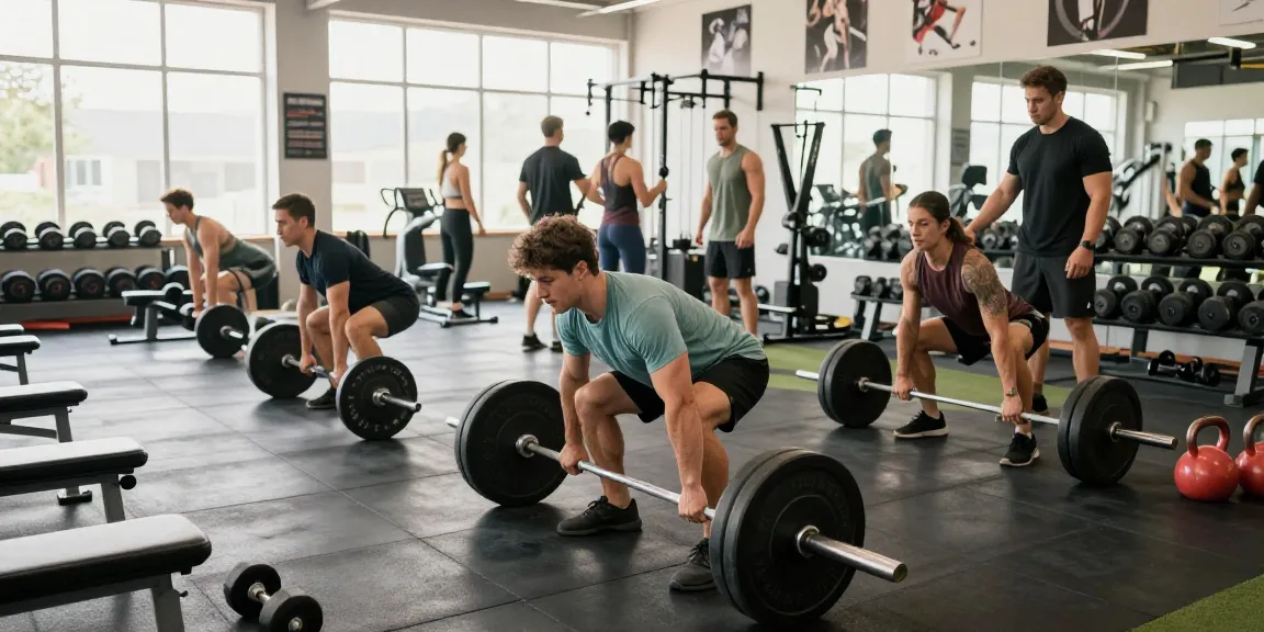 Athletes at Astera Steroids Shop training hard in a vibrant gym setting.