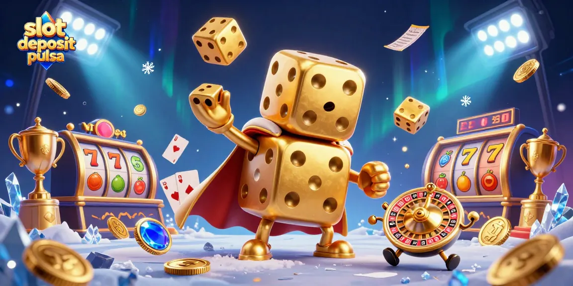 Menggali kemenangan di slot deposit pulsa dengan jackpot menggiurkan dan simbol keberuntungan!