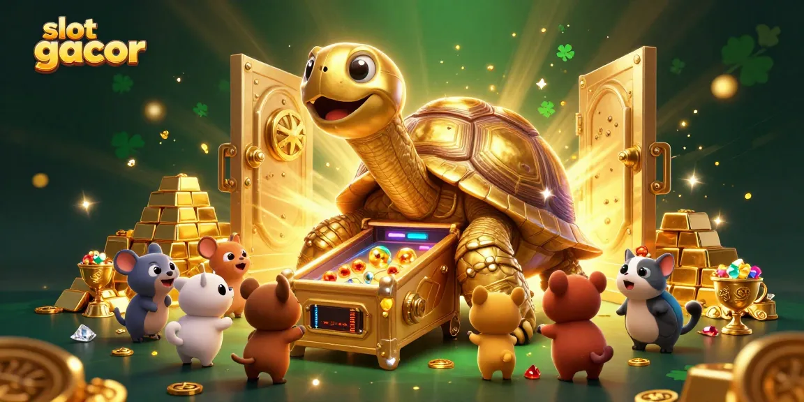 Slot gacor menampilkan ketersediaan permainan menarik dengan suasana penuh harta karun dan keceriaan.