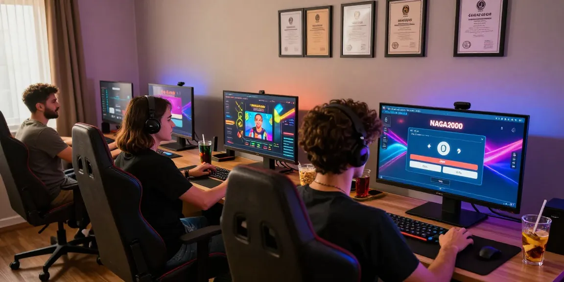 NAGA2000 online gaming session showing players in a secure, vibrant environment.