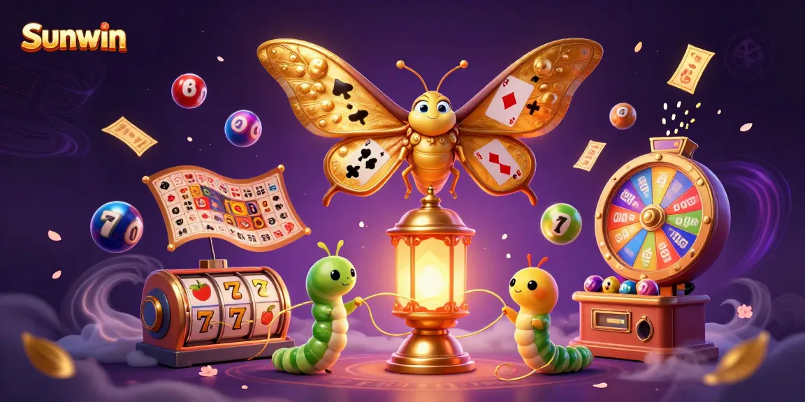 Engage with Sunwin's dynamic slot gaming world featuring vibrant elements and captivating characters.