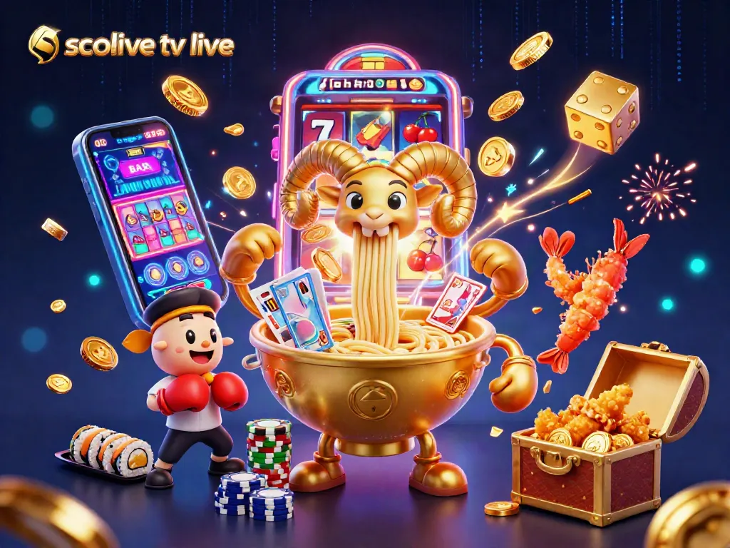 Socolive tv live showcases a vibrant 3D cartoon scene blending casino thrill with gaming energy.