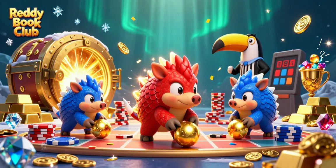 Experience the thrilling betting action with Reddy Book Club, featuring vibrant pangolins and golden treasures.