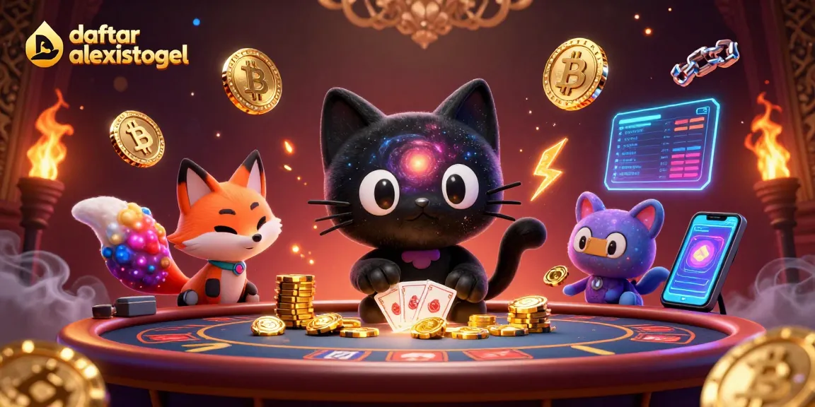 Engage with daftar alexistogel in a vibrant cosmic casino setting filled with dynamic elements.