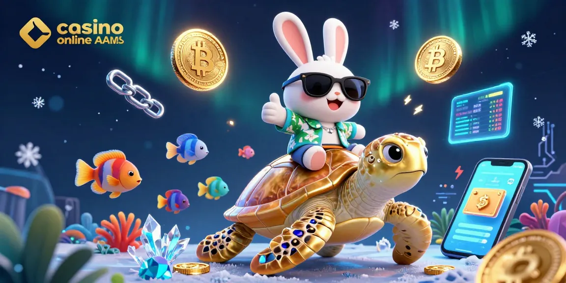 Gioca a giochi emozionanti nei casino online non AAMS con un adorabile coniglio e una tartaruga in 3D dei cartoni animati.