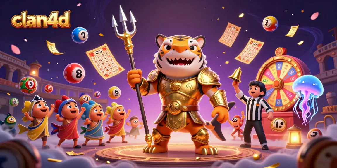 Experience thrilling gameplay with clan4d in a vibrant underwater colosseum filled with excitement and prizes.