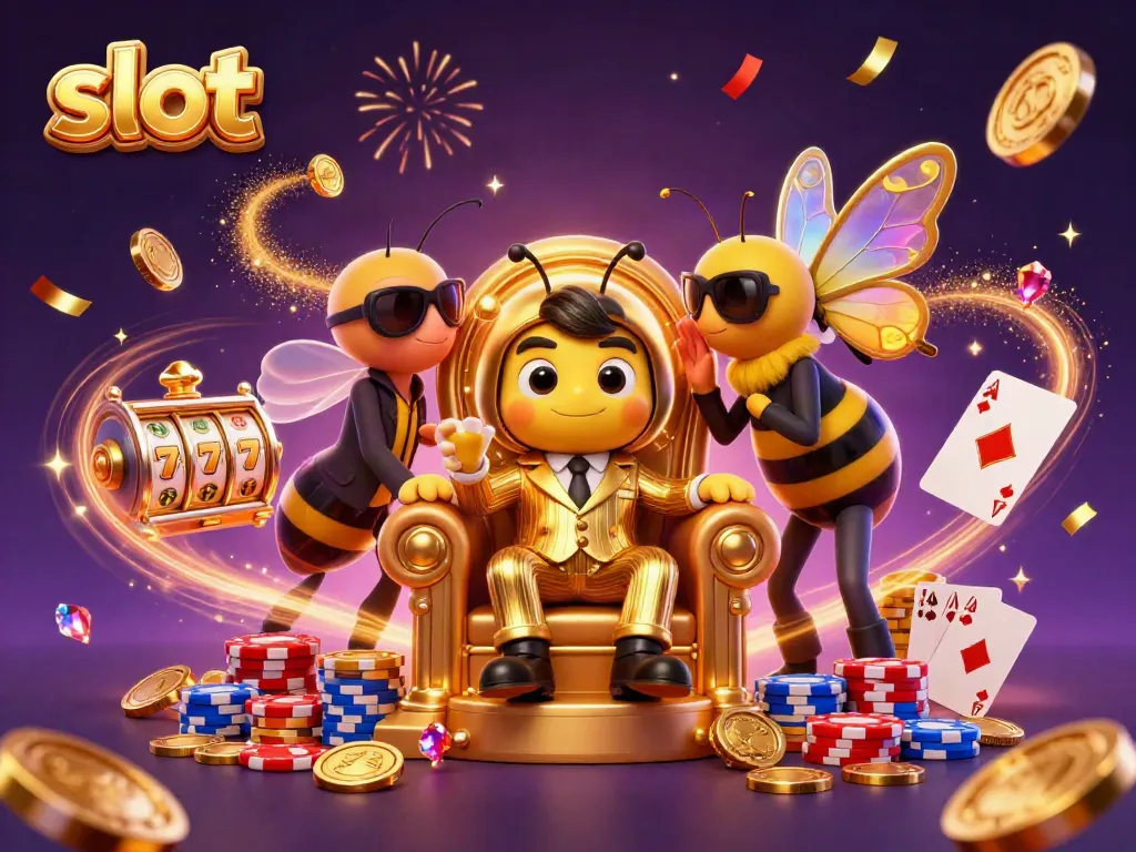 Experience thrilling action with slot reels and a cartoon mob boss surrounded by gold coins.