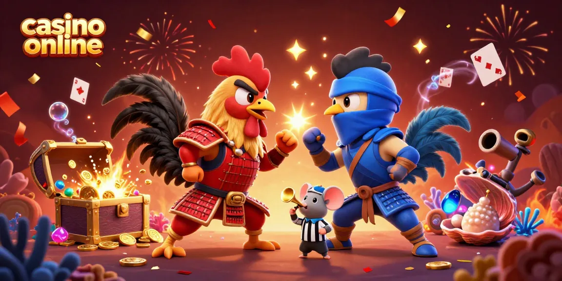 Gioca nei migliori casino online con combattimenti tra galli e tesori sottomarini scintillanti.