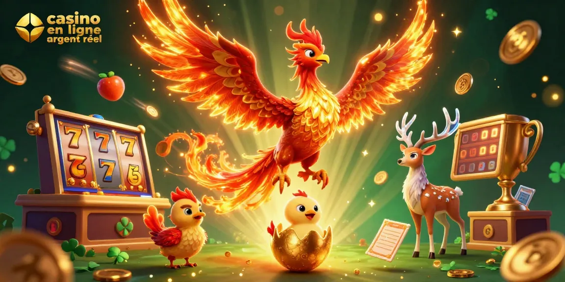 Experience the excitement of casino en ligne argent réel with vibrant characters and engaging gaming elements.