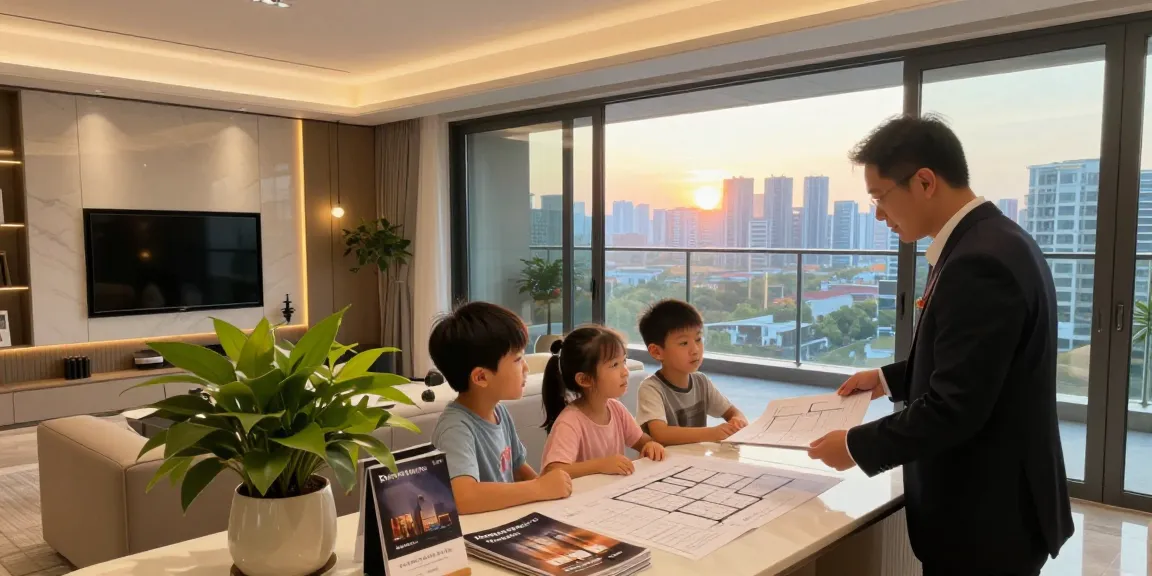 Dover Residences Price displayed in a welcoming show flat, showcasing modern interior design.