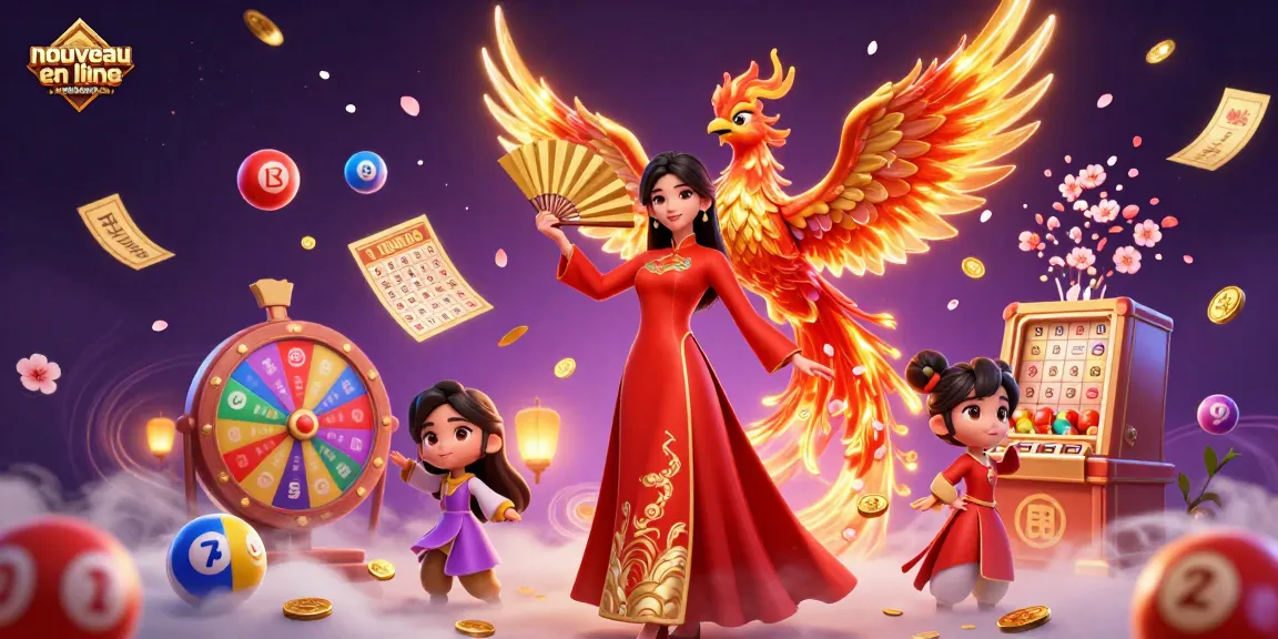 Célébrez l'excitation du nouveau casino en ligne avec des éléments de jeu dynamiques et un phoenix vibrant.