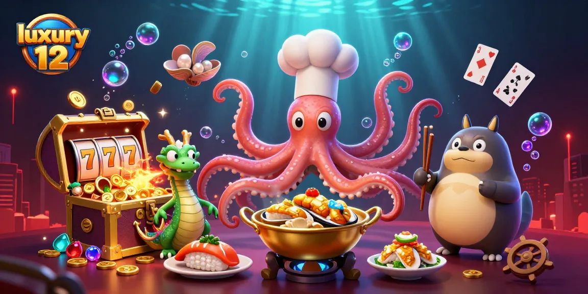 Experience luxury 12 gaming with our stunning slot reels and dynamic underwater treasures.