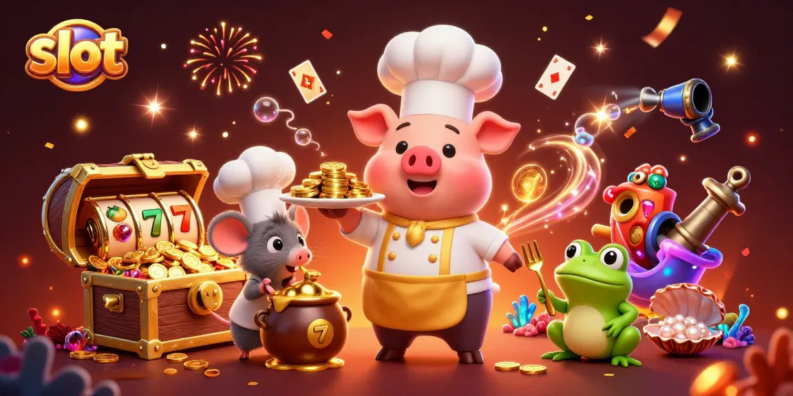 Menangkan slot dengan pengunjung yang menggoda, koki babi melayani koin emas.