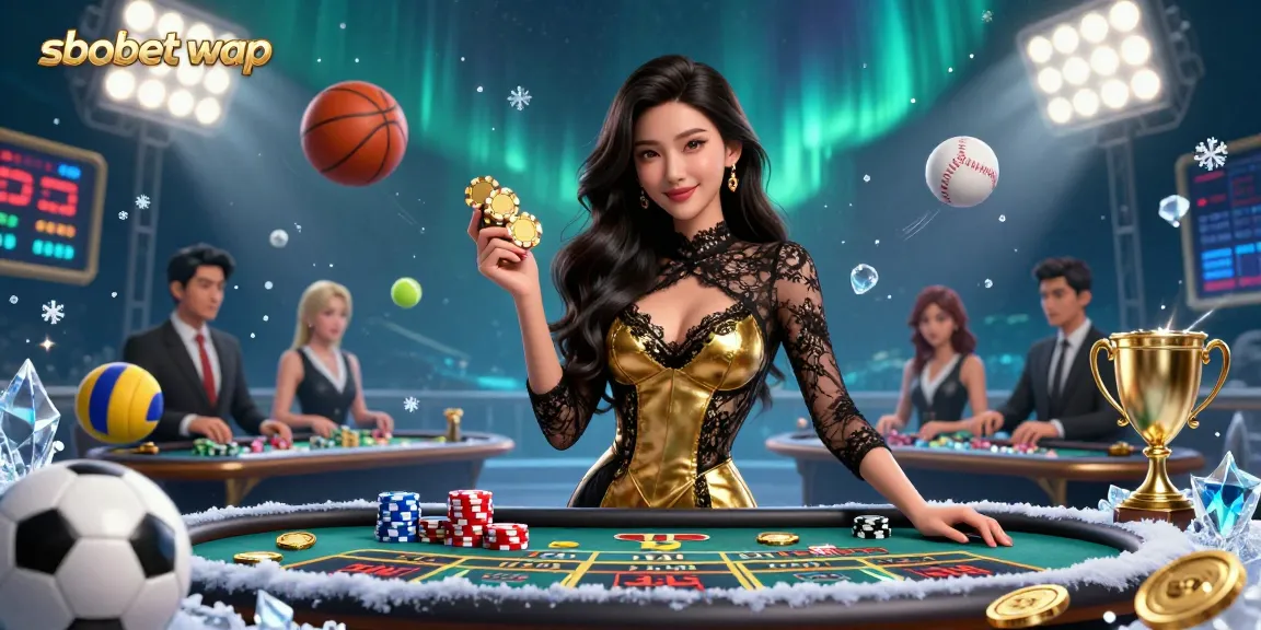 Place bets on sbobet wap while enjoying high-stakes sports betting with golden chips and dynamic action.