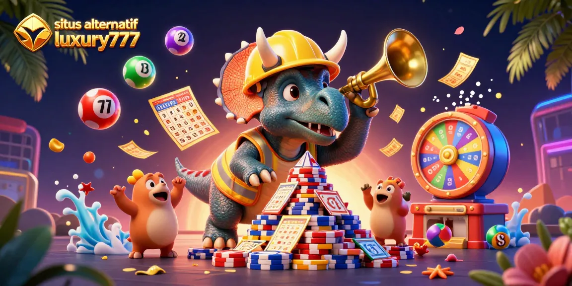 Engage with situs alternatif luxury777 through vibrant casino action featuring lottery balls and gaming excitement.