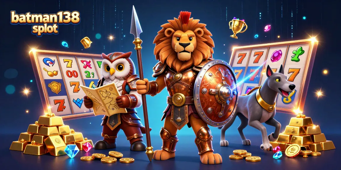 Spin the batman138 slot for a chance at treasure with vibrant symbols and characters!
