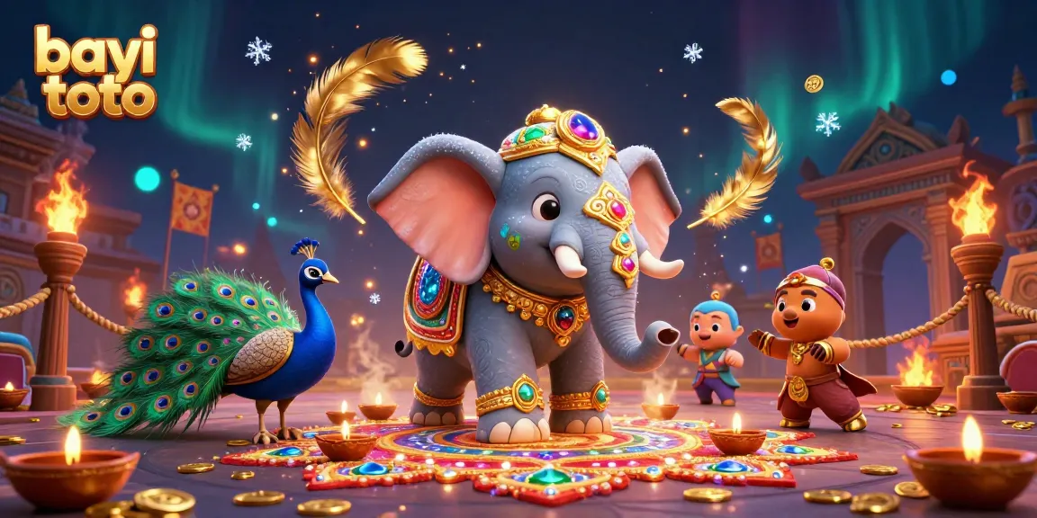 Engage with bayi toto through thrilling gaming experiences in a vibrant casino-themed illustration.