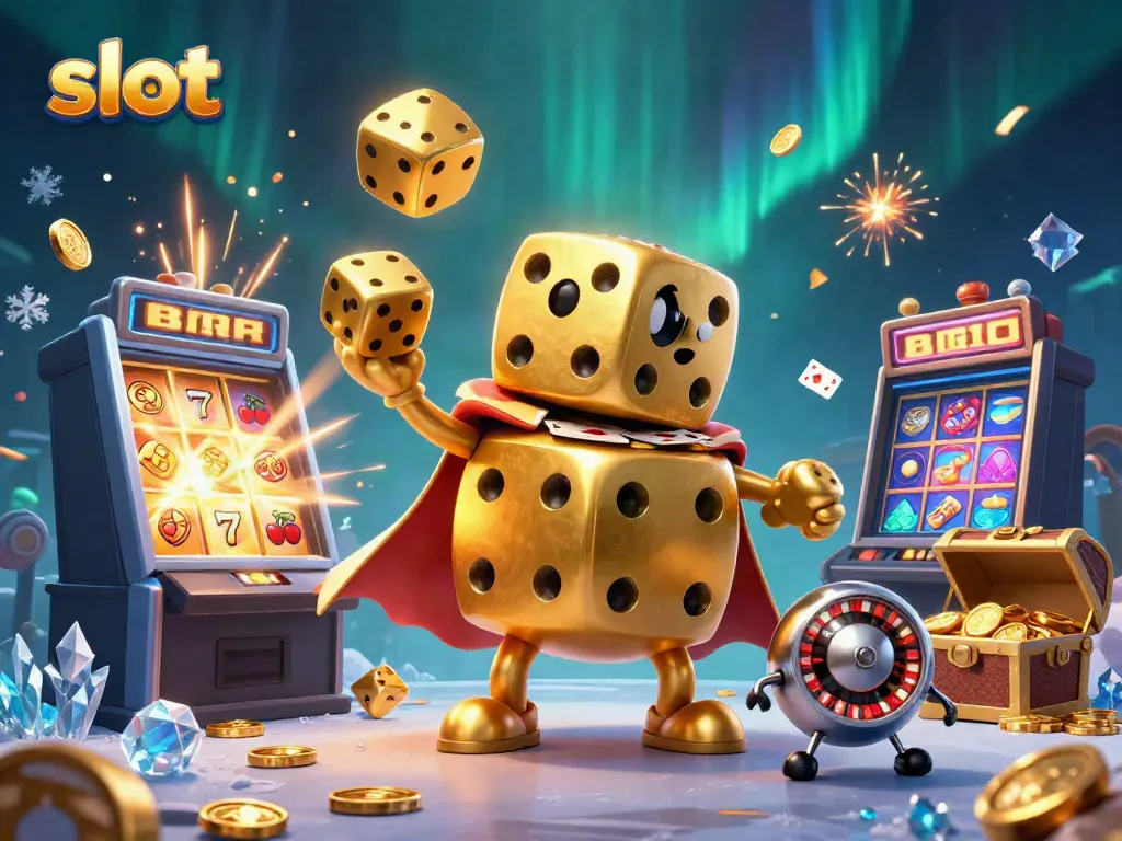 Menangkan slot dengan mesin judi yang meledak dengan koin dan simbol keberuntungan.