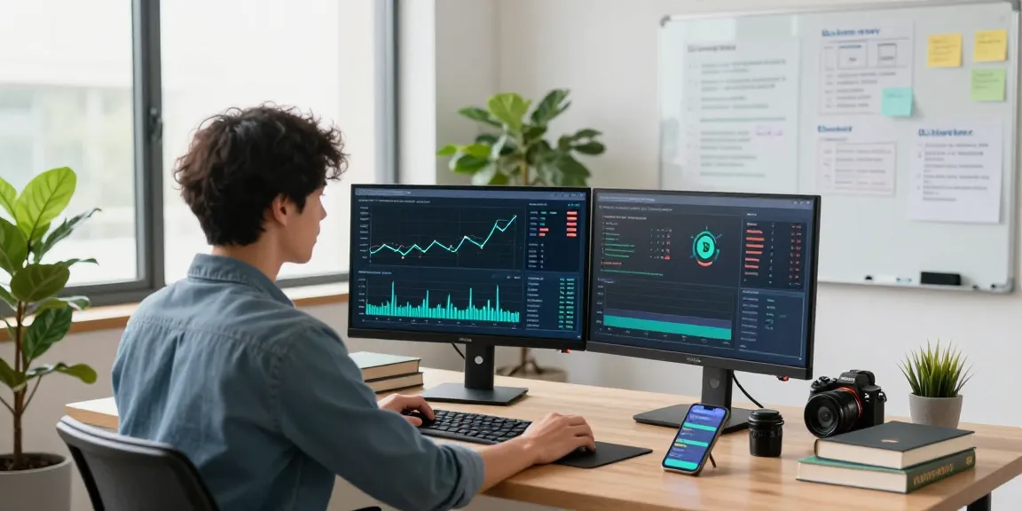 Recover lost crypto with a tech-savvy individual analyzing blockchain data in a modern office.