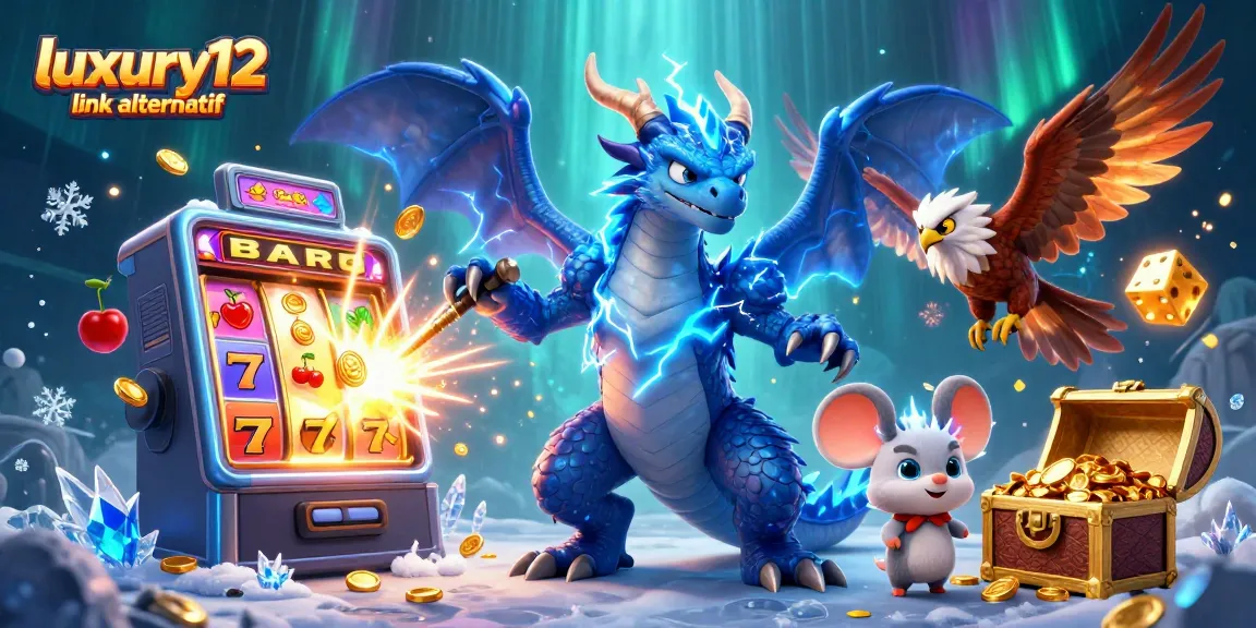Experience thrilling slots with luxury12 link alternatif in a vibrant casino dragon scene.