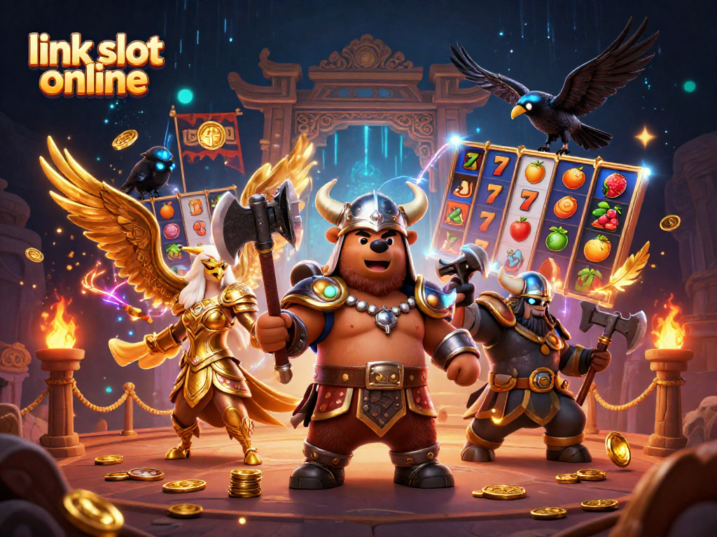 Rasakan keseruan link slot online dengan Viking dan Valkyrie yang siap bertarung meraih jackpot!
