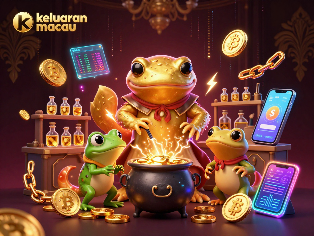 Enhance your predictions with keluaran macau data in an engaging, vibrant casino illustration.