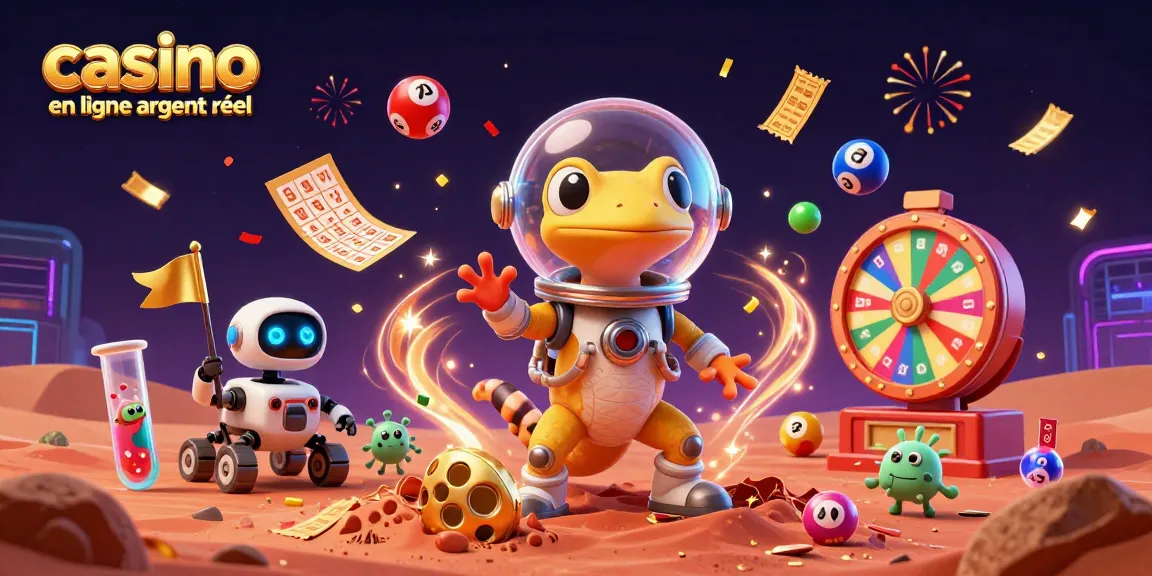 Plongez dans l'univers des casinos en ligne argent réel avec une illustration dynamique de personnages captivants.