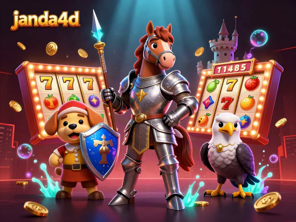 janda4d menghadirkan kemenangan besar dengan simbol slot dan jackpot yang bersinar
