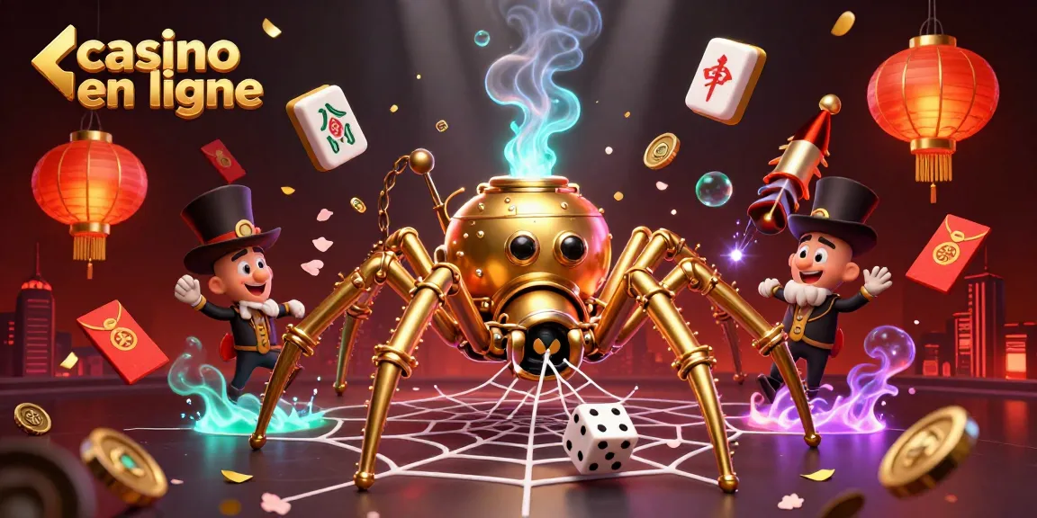 Jouez au casino en ligne avec des éléments ludiques dans un décor vibrant